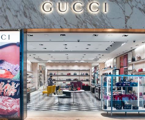 Gucci store Heathrow airport